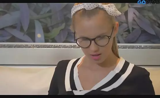 Eyeglasses Blonde Sensual Clitoral Pleasure